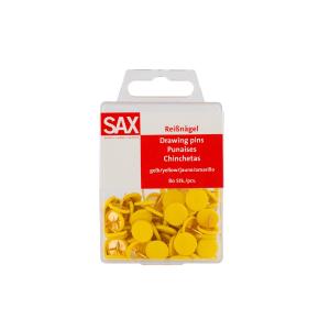 ΠΙΝΕΖΕΣ ΧΡΩΜΑ ΚΙΤΡΙΝΟ ΣΕ BLISTER 80 ΤΕΜΑΧΙΩΝ SAX - 4321