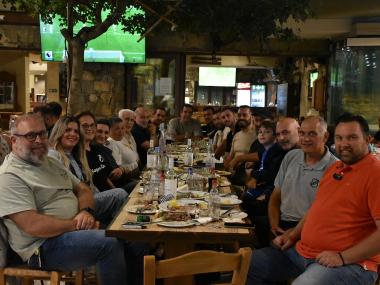 "Οικογενειακό" δείπνο από την ακαδημία μας