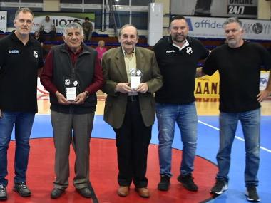 Ο  ΟΦΗ τίμησε Χαλαμπαλάκη και Σαρηγεωργίου