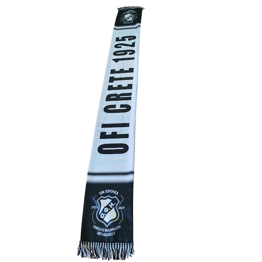 ANNIVERSARY SCARF POLYESTER B&W - 0