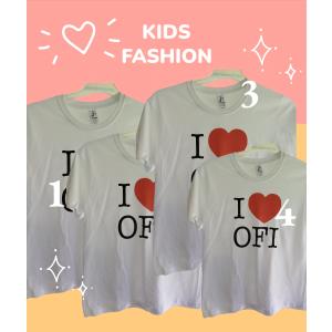 KIDS T-SHIRT I LOVE OFI - 2806