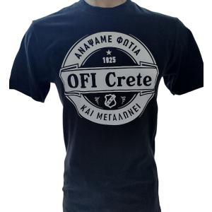 t-shirt ΑΝΑΨΑΜΕ ΦΩΤΙΑ ΜΑΥΡΟ - 3302