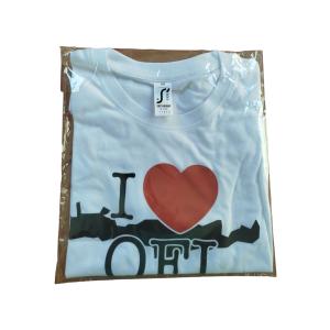 ΠΑΙΔΙΚΟ T-SHIRT I LOVE OFI CRETE  ΛΕΥΚΟ - 2828