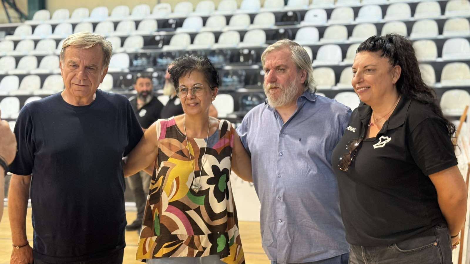 "Καλύτερος ο ΟΦΗ απο πέρσι, να γεμίσουμε το γήπεδο"-Δηλώσεις απο την "πρώτη" στο κλειστό του ΒΑΚ (VIDEOS)