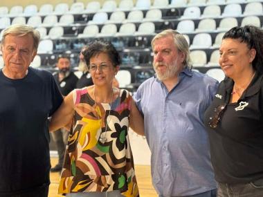 "Καλύτερος ο ΟΦΗ απο πέρσι, να γεμίσουμε το γήπεδο"-Δηλώσεις απο την "πρώτη" στο κλειστό του ΒΑΚ (VIDEOS)