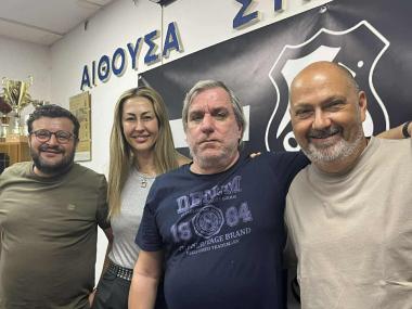 Ο Μαν. Γουρνιεζάκης επικεφαλής του εμπορικού τμήματος του Ερασιτέχνη ΟΦΗ και του ΤΑΑ ΟΦΗ ΒΟΛΕΙ