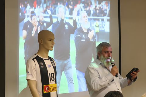 Γιάννης Δανδάλης: "Θέλουμε κοντά μας τους φιλάθλους, στόχος μας και φέτος η εξάδα"