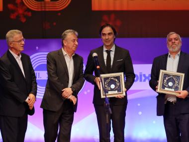 Συγκινημένος ο Γιάννης Δανδάλης στη βράβευση απο τον ΠΣΑΤ για τα 100 χρόνια: "Ο ΟΦΗ πρωταγωνιστής σε όλα τα σπορ"