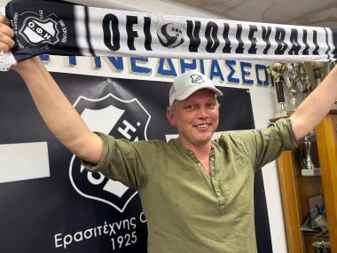 Στο Ηράκλειο  για τον ΟΦΗ ο Φρανκ Ντεπέστελε (ΦΩΤΟΓΡΑΦΙΕΣ)