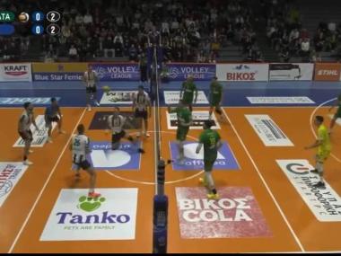 Καλαμάτα-ΟΦΗ 2-3: Οι δυο εντυπωσιακές άμυνες με το πόδι απο τους Στρουγκάρεβιτς και Μίτιτς (VIDEOS)