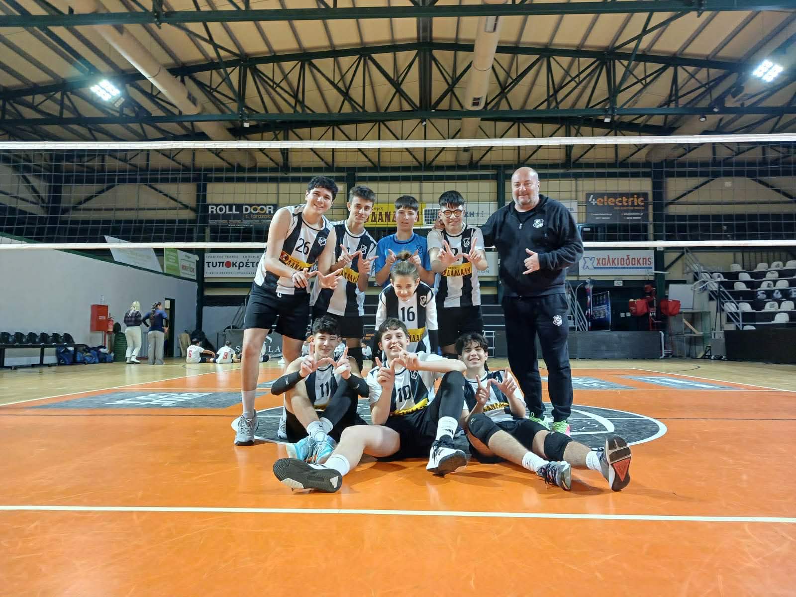 Αποτελέσματα των τμημάτων υποδομής βόλεϊ του ΟΦΗ