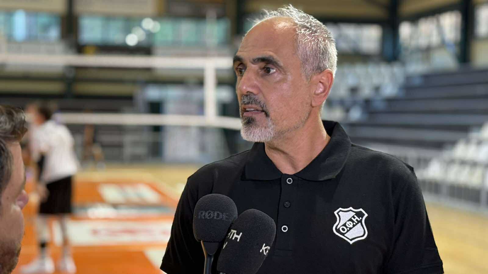 Γιάννης Καλμαζίδης: "Δυναμώσαμε το ρόστερ και θέλουμε ο ΟΦΗ να πάει όσο το δυνατόν ψηλότερα" (VIDEO)