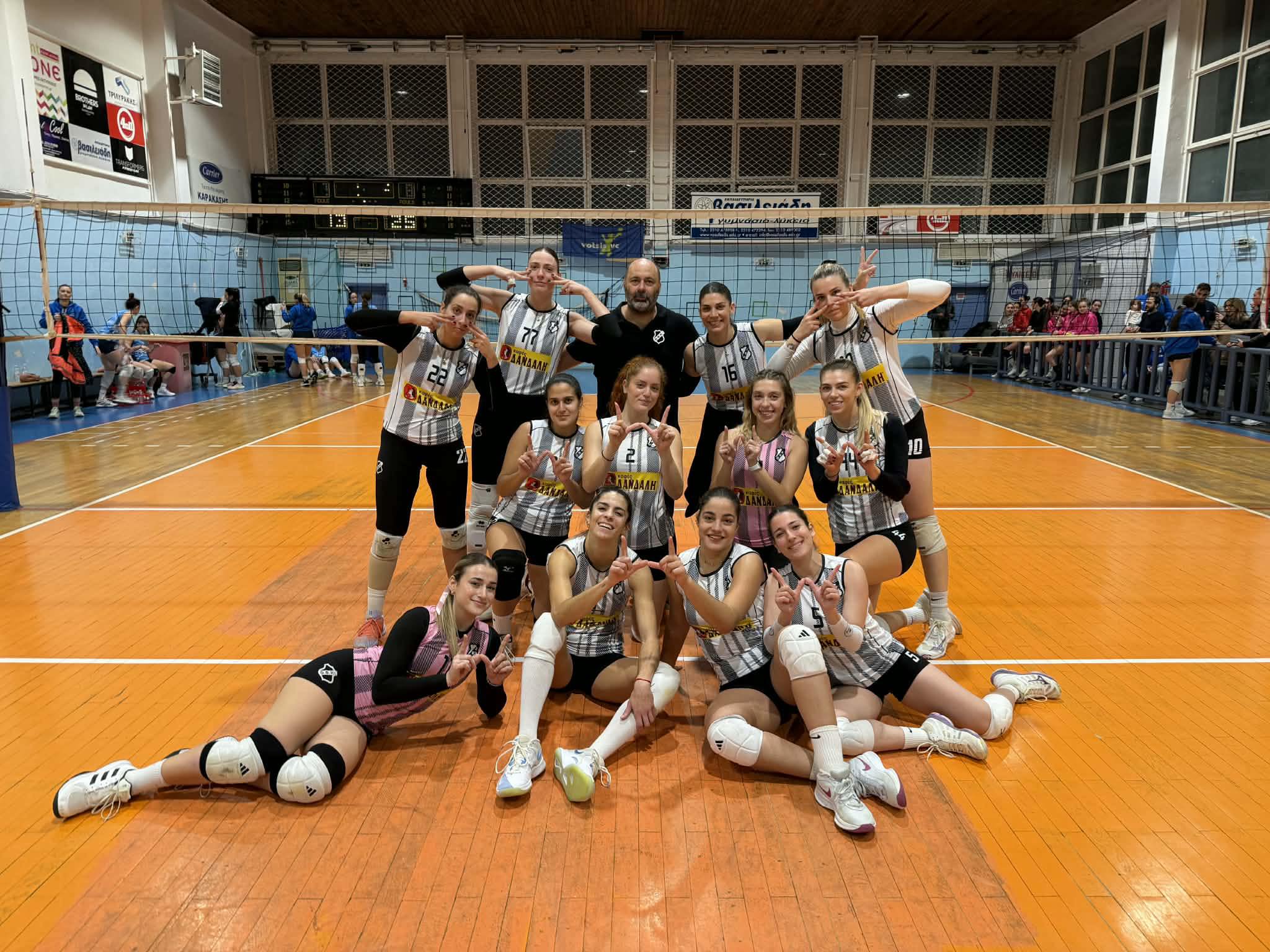 Το αήττητο σερί τους εκτός έδρας (4Χ4)  συνέχισαν τα κορίτσια του ΟΦΗ