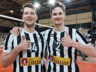 Μιχαίλοβιτς-Μάκινεν: Συνεχίζουν στον ΟΦΗ της Volley League: "Mε αυτόν τον κόσμο, μπορούμε να πετύχουμε πολλά"