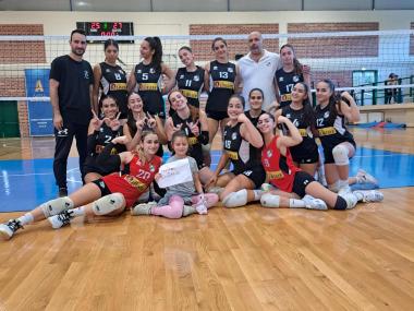 Mε 8/8 νίκες και χωρίς να χάσουν σετ οι Νεάνιδες του ΟΦΗ στο πρωτάθλημα Κρήτης