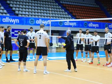 Allwyn Final-4: Στη Λάρισα ο ΟΦΗ για τον ημιτελικό με τον Παναθηναϊκό (ΦΩΤΟΓΡΑΦΙΕΣ)