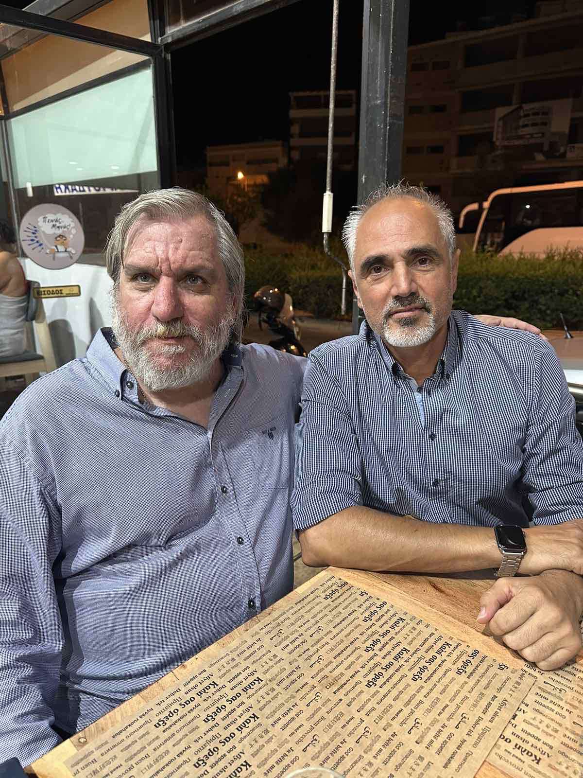 Δείπνο του Γιάννη Δανδάλη στην ομάδα βόλεϊ του ΟΦΗ που ξεκινάει την προετοιμασία της