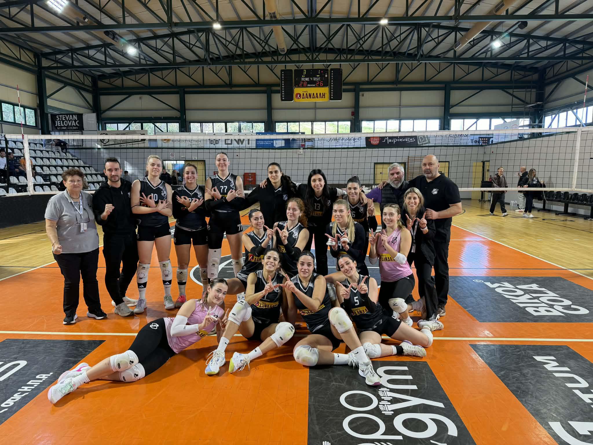 Εκπληκτική πορεία στην Pre League για τα κορίτσια του ΟΦΗ-Πέτυχαν την 6η συνεχόμενη νίκη με το 3-1 επί του Περσέα