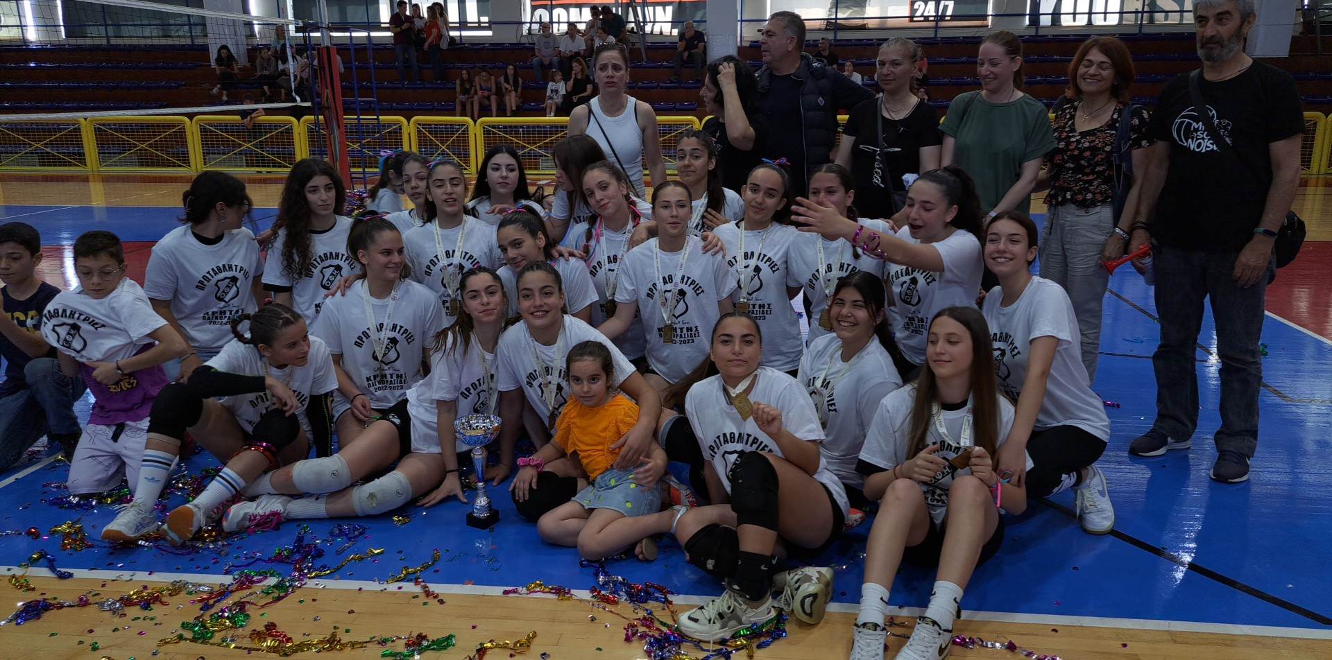 Πρωταθλητής Κρήτης στις Παγκορασίδες (U-16) o ΟΦΗ-Tρίτος φετινός τίτλος στα κορίτσια