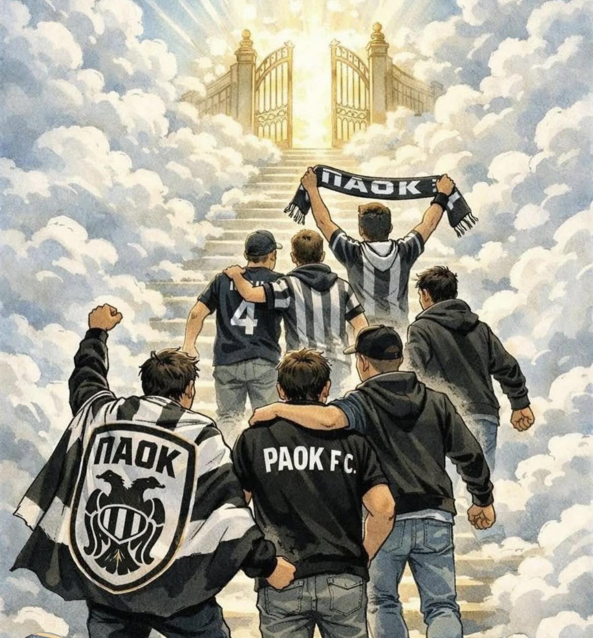 Καλό Παράδεισο, Αετόπουλα του ΠΑΟΚ