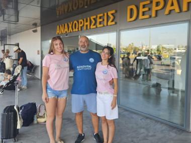 Στο Πανελλήνιο πρωτάθλημα Κ19 Beach Volley στο Λουτράκι δυο κορίτσια του ΟΦΗ