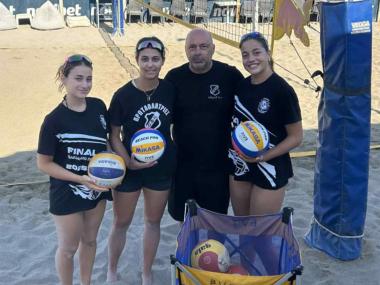 Τρείς αθλήτριες του ΟΦΗ στο Πανελλήνιο πρωτάθλημα Beach Volley Κ19
