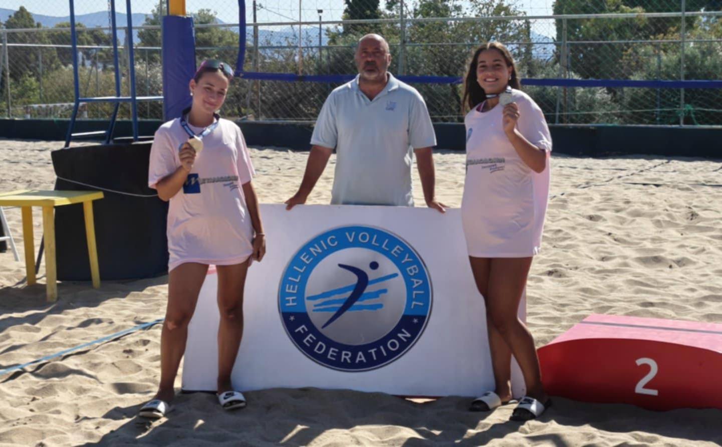 Beach Volley: Στην δεύτερη θέση στην Ελλάδα στο Κ19 η Εύη Πρινιωτάκη και η Ιωάννα Βερβεράκη