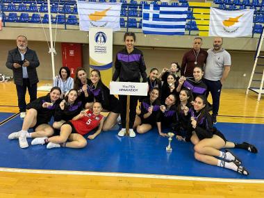 Νέα μεγάλη επιτυχία για τα κορίτσια του ΟΦΗ: Πήραν την 3η θέση στην Ελλάδα στο σχολικό πρωτάθλημα με το 11ο ΓΕΛ Ηρακλείου