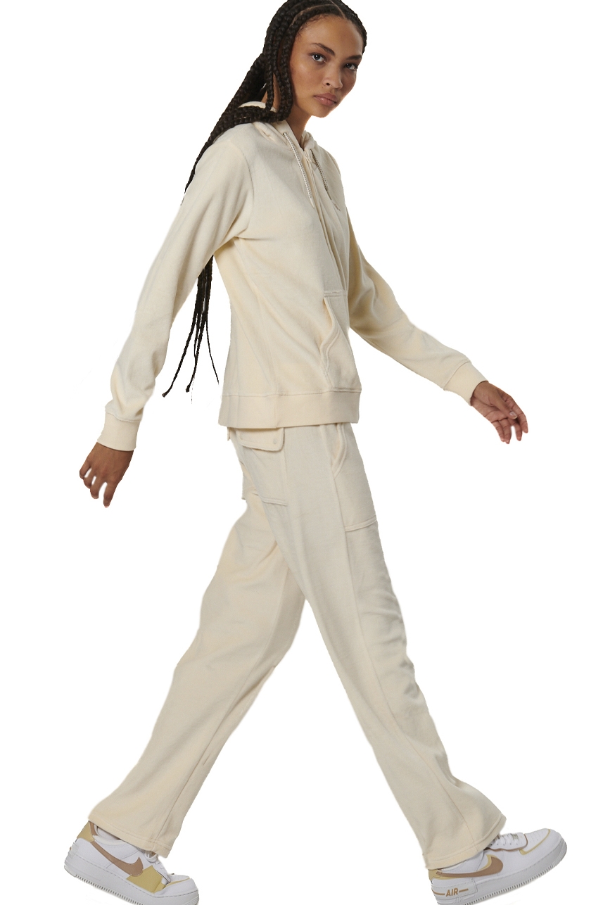 Body Action Παντελόνι Φόρμας Βελουτέ