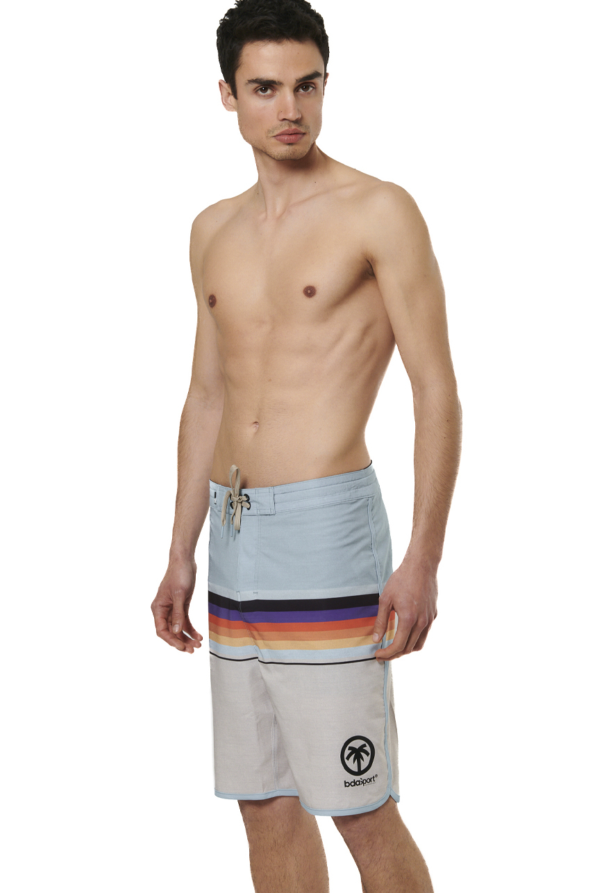 Body Action Ανδρικό Μαγιό Βερμούδα Rainbow Stripes