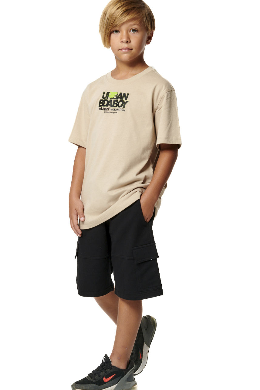 Body Action BOY'S SHORT SLEEVES GRAPHIC T-SHIRT
