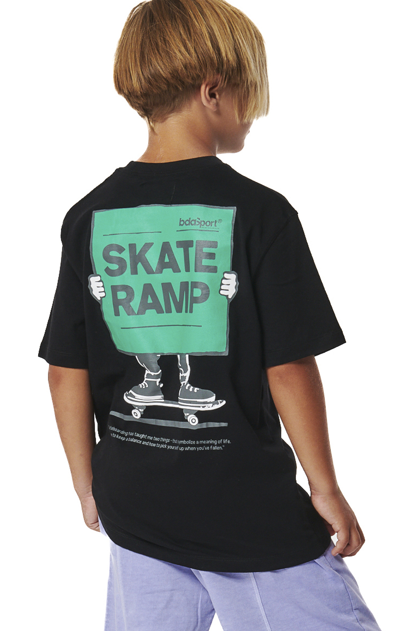 Body Action BOY'S SHORT SLEEVES GRAPHIC T-SHIRT
