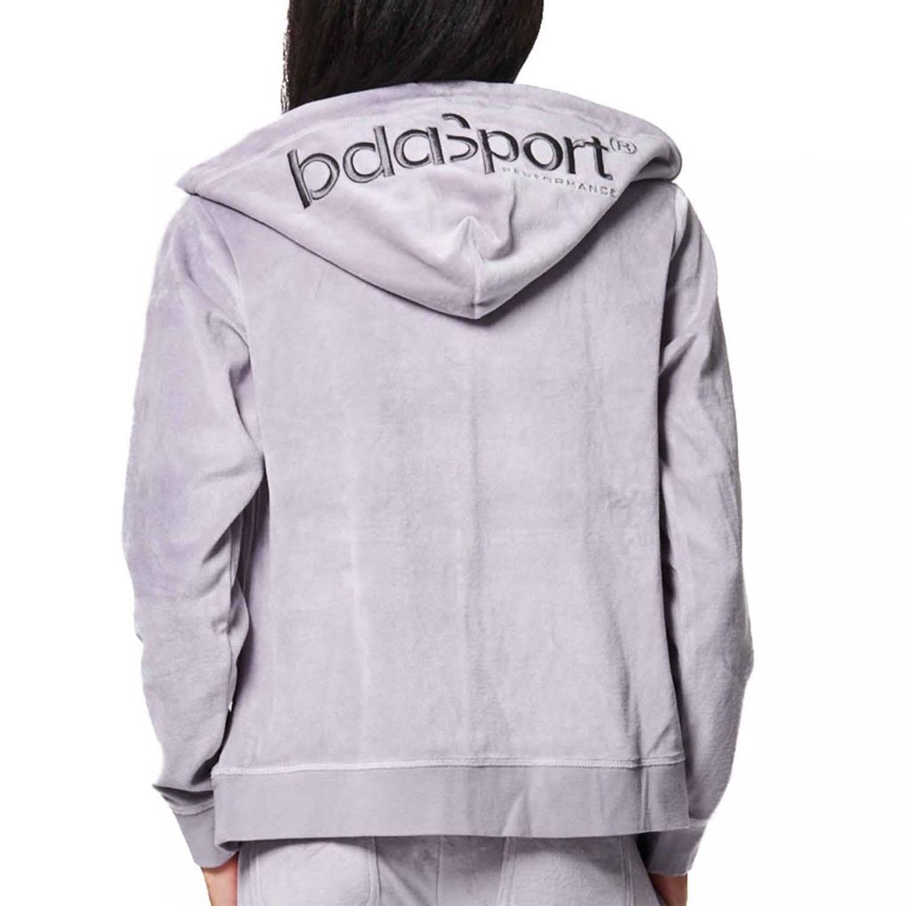 Body Action Velour Hoodie Women's Jacket