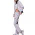 Body Action Velour Hoodie Women's Jacket - 3