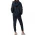 Body Action WOMEN'S OVERSIZED FULL-ZIP SHERPA HOODIE - 1