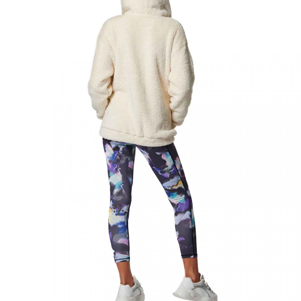 Body Action WOMEN'S OVERSIZED FULL-ZIP SHERPA HOODIE