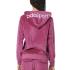 Body Action Velour Hoodie Jacket - 1
