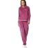 Body Action Velour Hoodie Jacket - 2