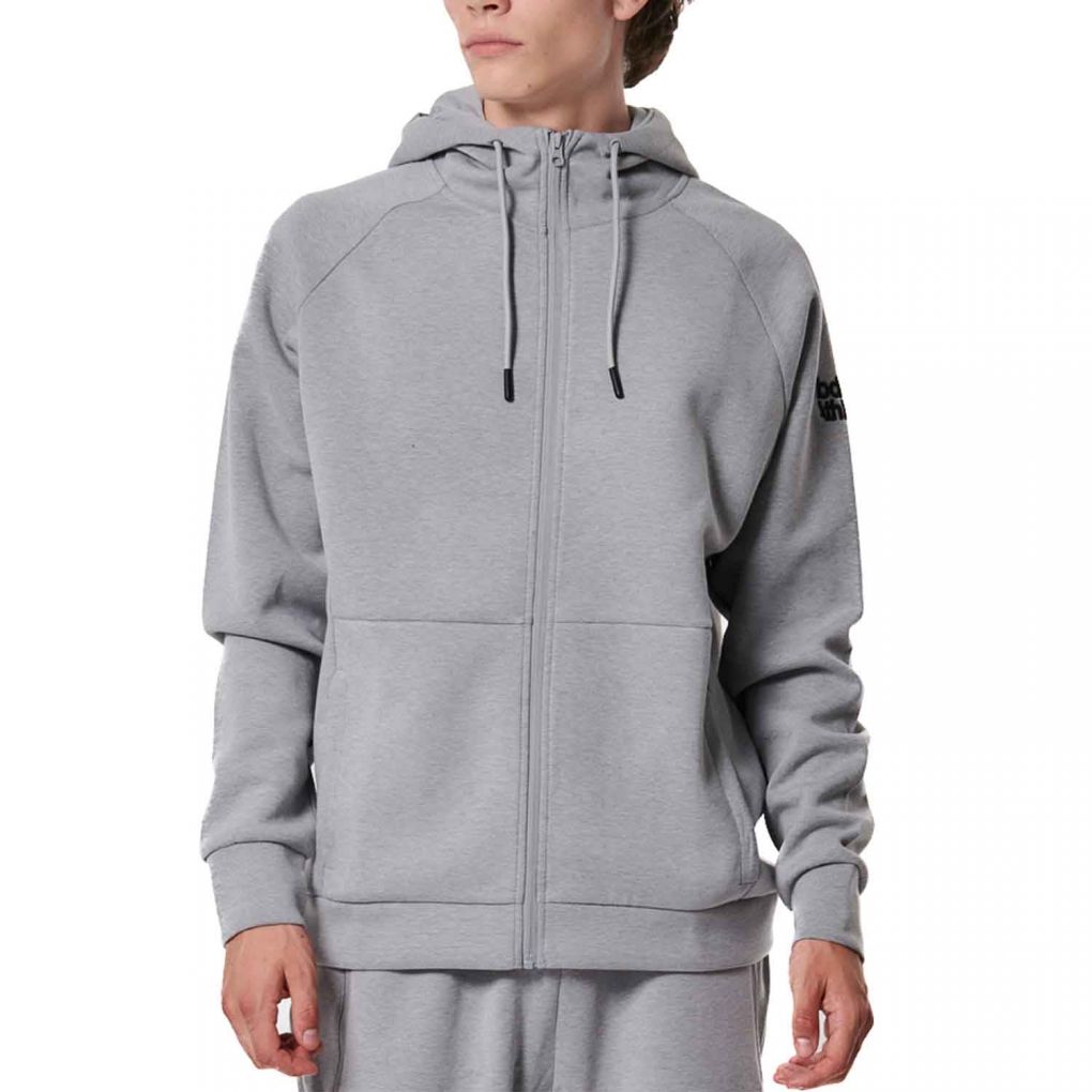 Body Action  TECH FLEECE Hoodie Ανδρική Ζακέτα Φούτερ με Κουκούλα