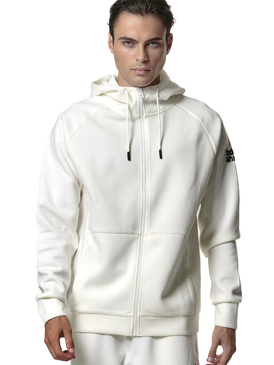 Body Action  TECH FLEECE Hoodie Ανδρική Ζακέτα Φούτερ με Κουκούλα