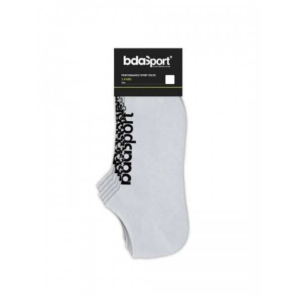 Body Action 3-Pack Unisex No-Show Socks