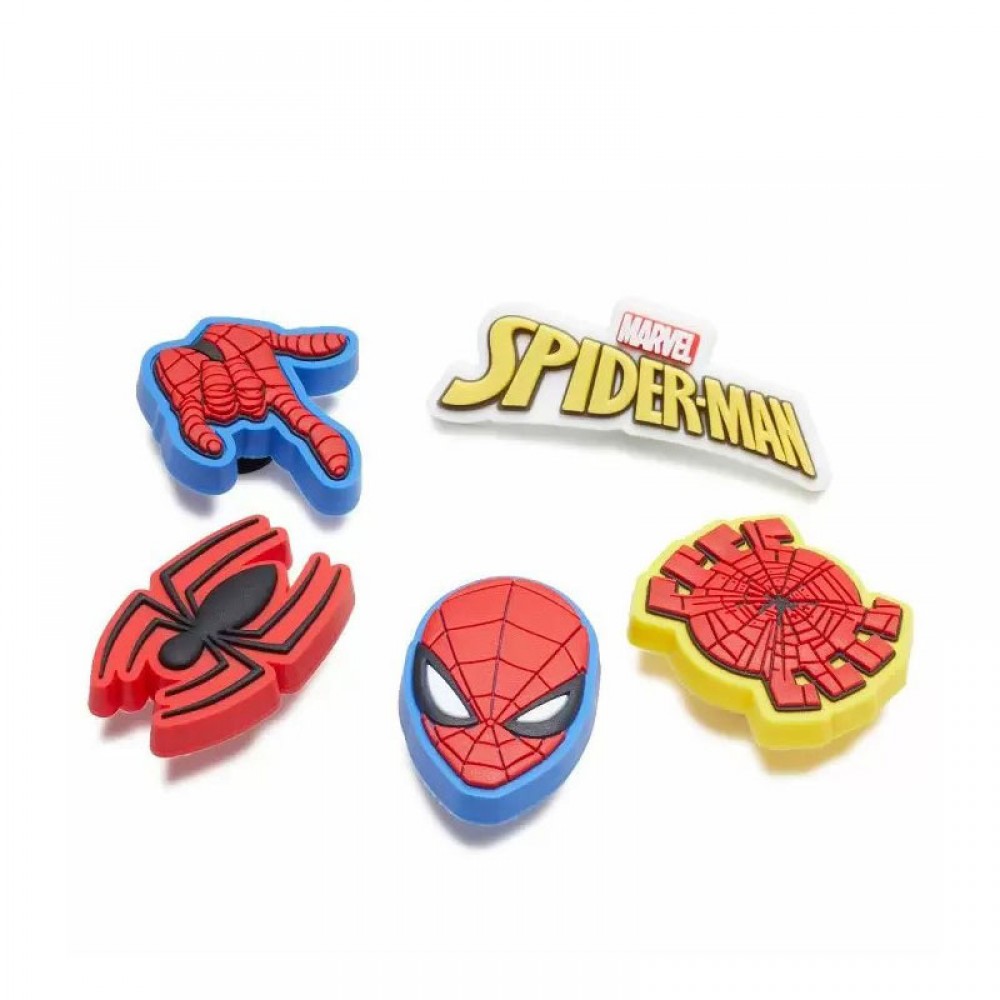 CROCS Spider Man 5Pack Jibbitz Charms