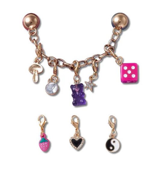 Crocs Custom Charm Chain 5pack-Jibbitz