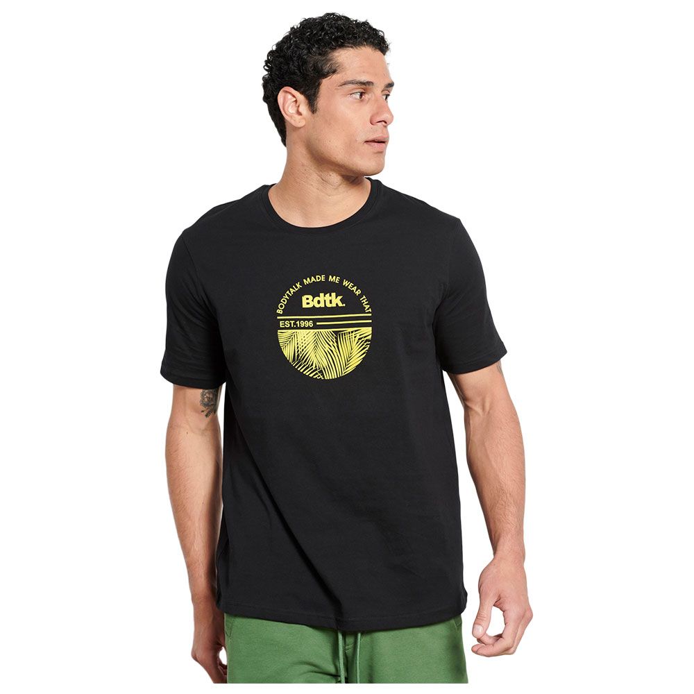 BODYTALK T-SHIRT ΑΝΔΡΙΚΟ ΜΑΥΡΟ