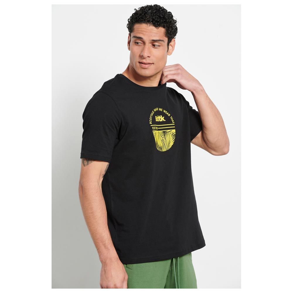 BODYTALK T-SHIRT ΑΝΔΡΙΚΟ ΜΑΥΡΟ