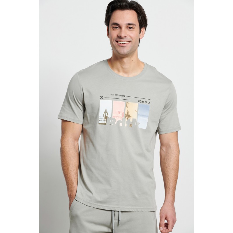 Ανδρικό κοντομάνικο t-shirt "BEACH"
