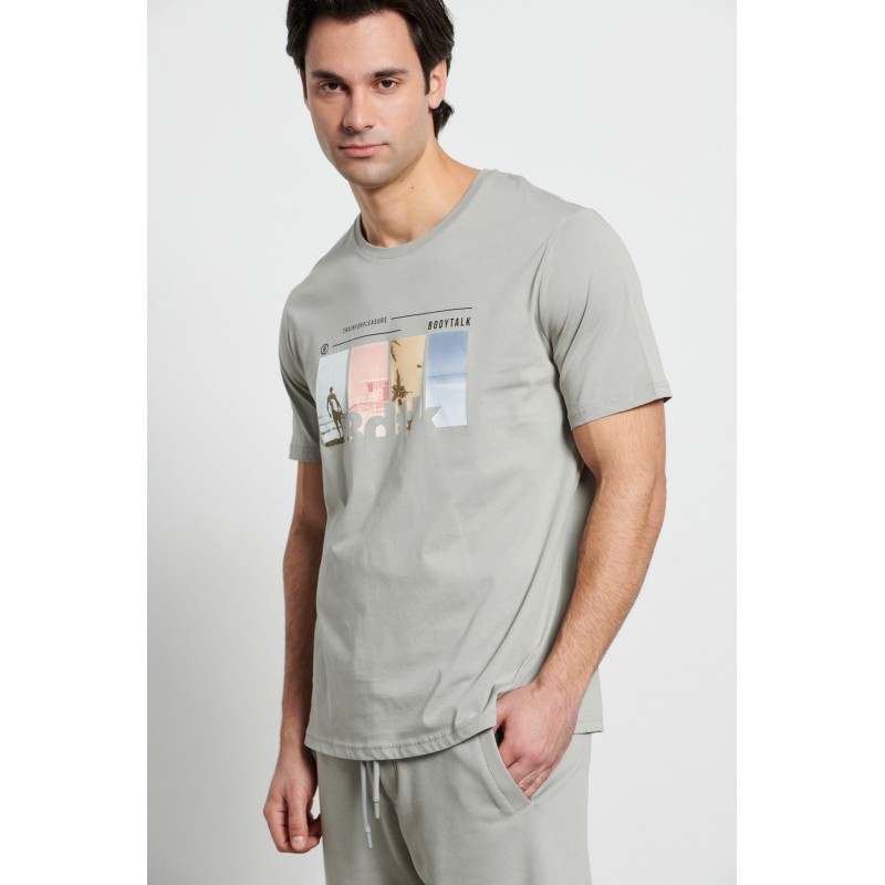 Ανδρικό κοντομάνικο t-shirt "BEACH"