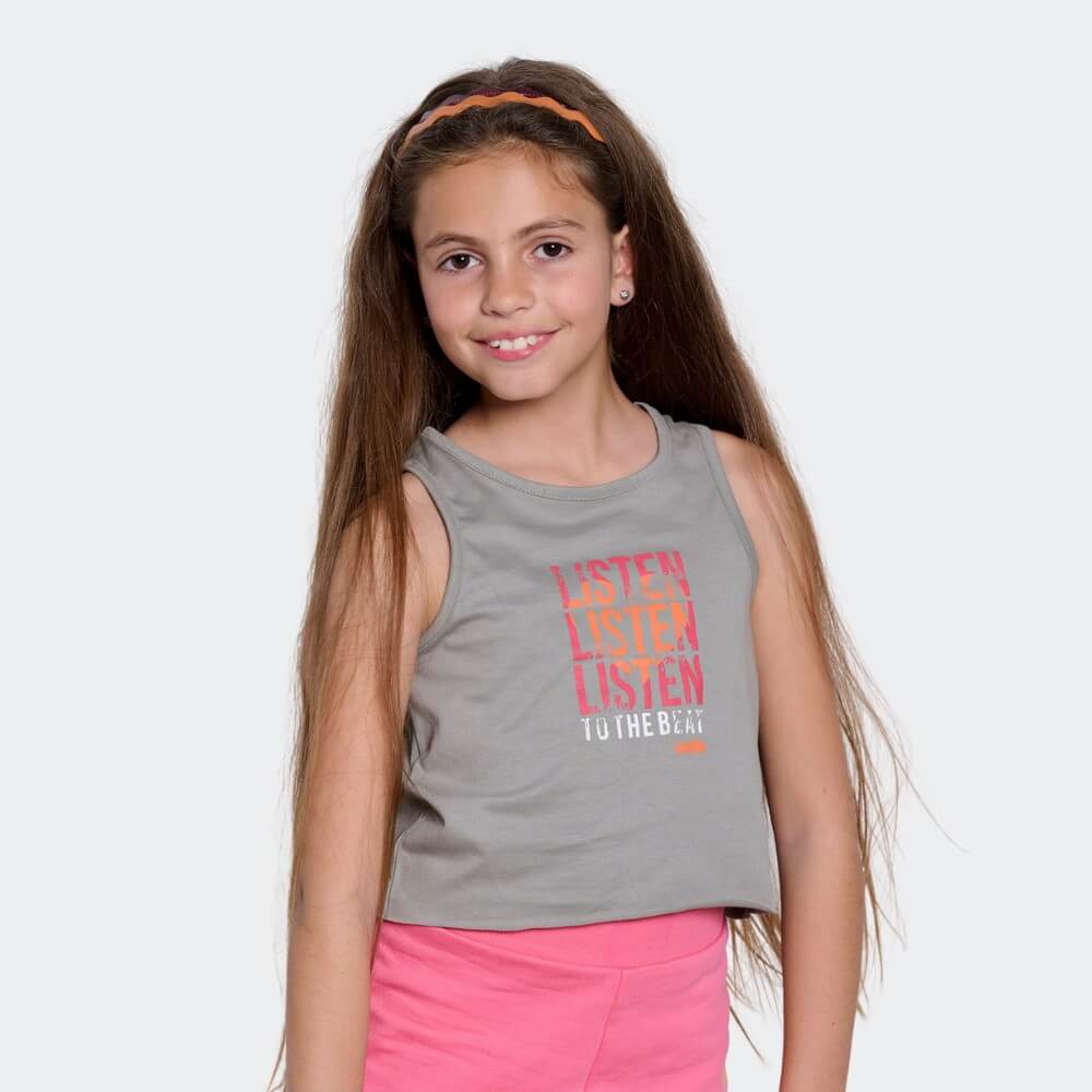 Παιδική αμάνικη μπλούζα για κορίτσια