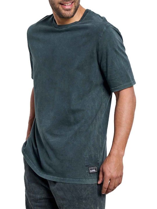 Aνδρικό κοντομάνικο t-shirt με ξεβαμμένη όψη `HAZE`