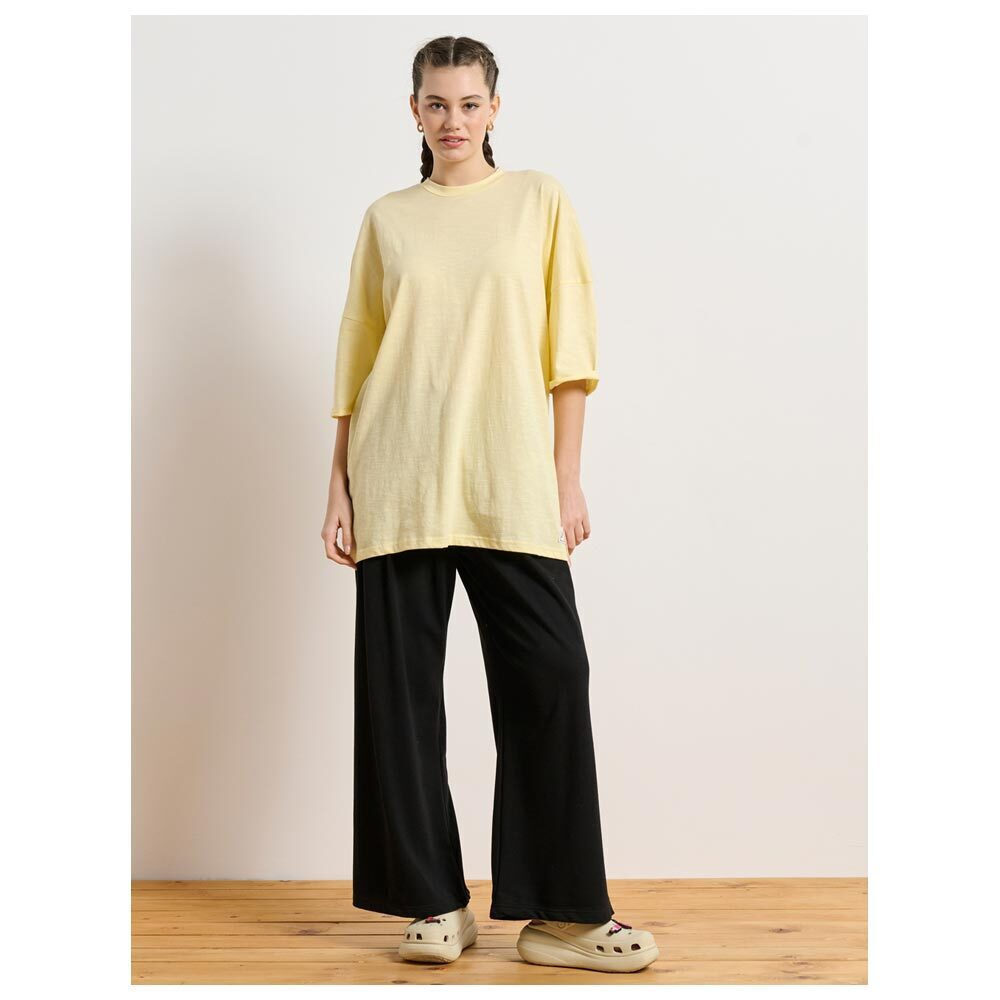 BodyTalk oversized  Γυναικεία Μπλούζα Βαμβακερή Κοντομάνικη